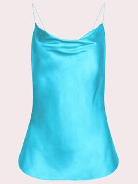 cinq a sept Marta Cami Color Cyan - Size L